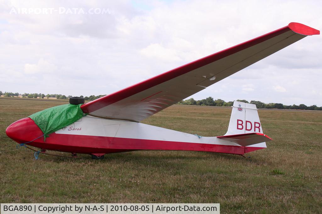 BGA890, Slingsby T-45 Swallow C/N 1243, VGC 2010, Tibenham