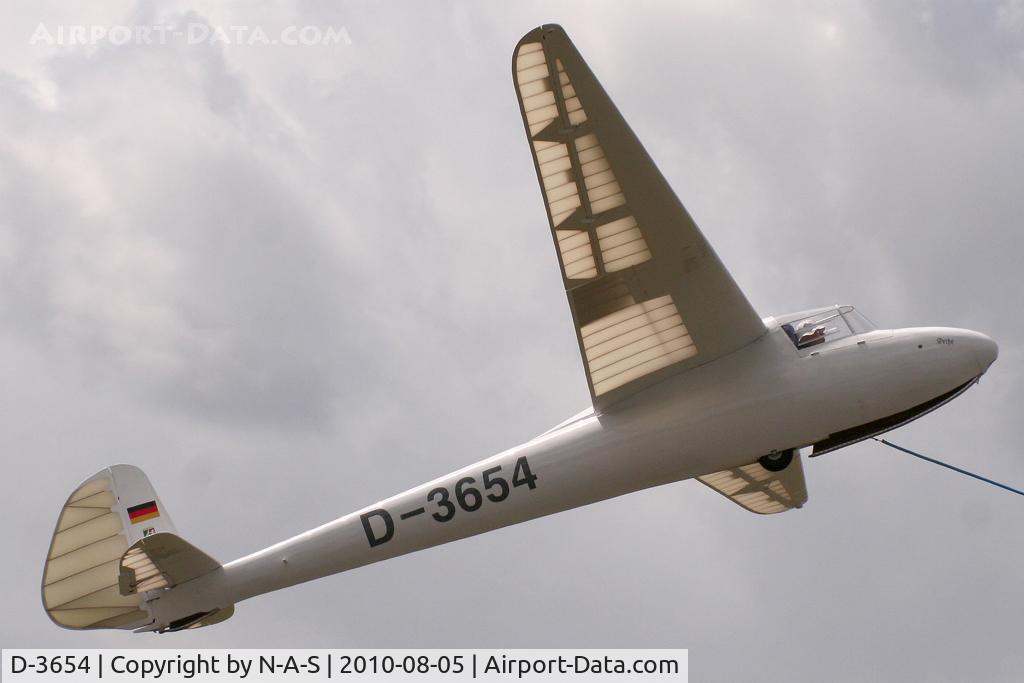 D-3654, Fokke-Wulf Weihe 50 C/N Not found, VGC 2010, Tibenham