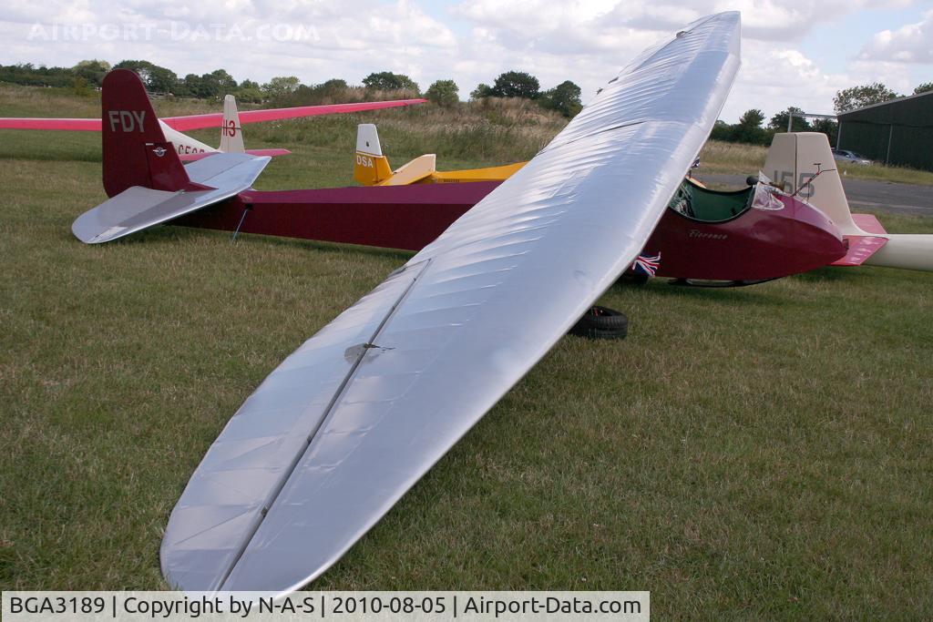 BGA3189, Slingsby T-21B Sedbergh C/N MH005, VGC 2010, Tibenham