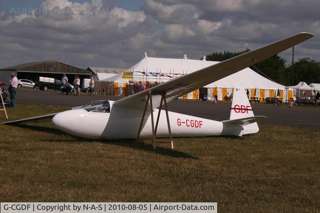 G-CGDF, 1958 Schleicher Ka-6BR Rhonsegler C/N 389, VGC 2010, Tibenham