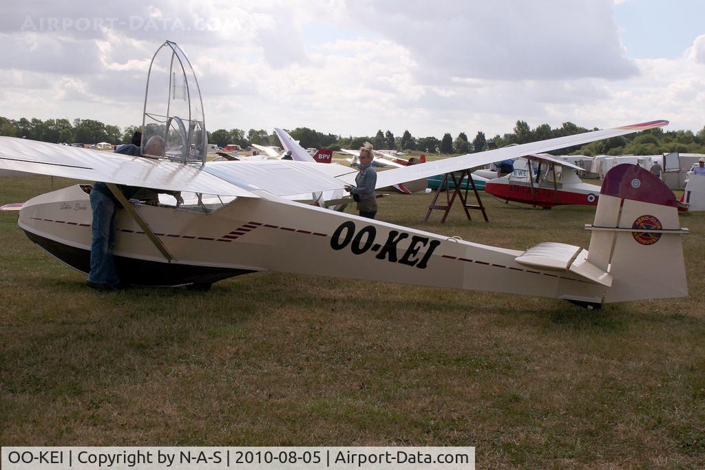 OO-KEI, Schleicher Ka-4 Rhonlerche II C/N 276/57, VGC 2010, Tibenham