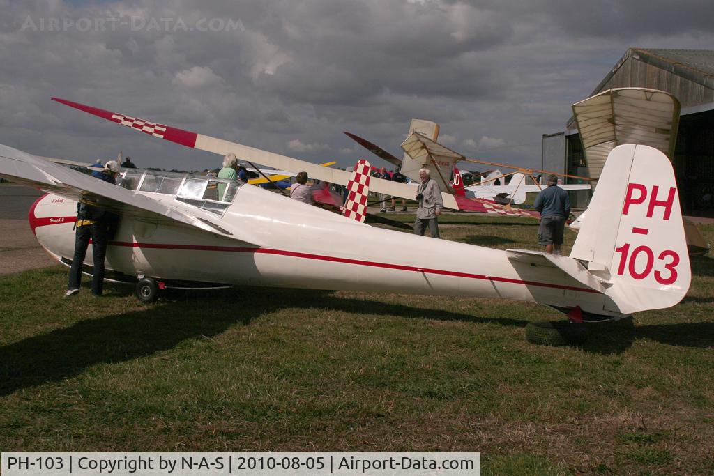 PH-103, Aer.Ind.SA Kranich II C/N 49, VGC 2010, Tibenham