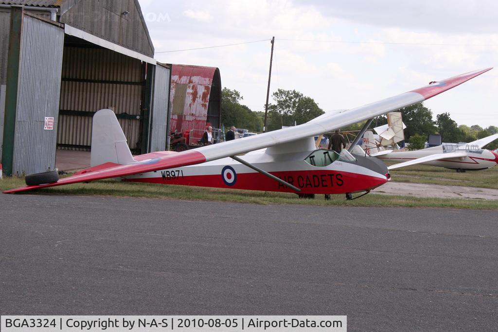 BGA3324, Slingsby T-21B Sedbergh C/N 632, VGC 2010, Tibenham