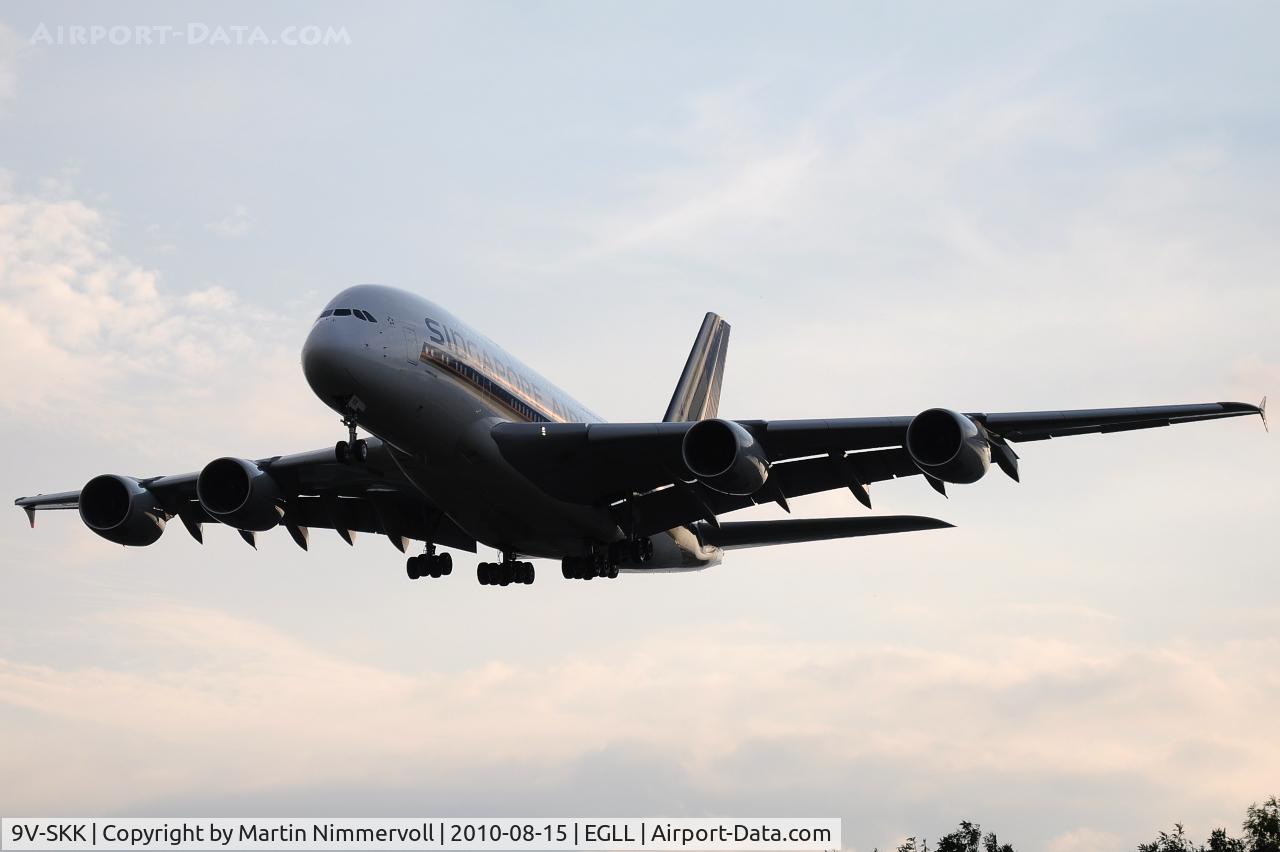 9V-SKK, 2009 Airbus A380-841 C/N 051, Singapore Airlines