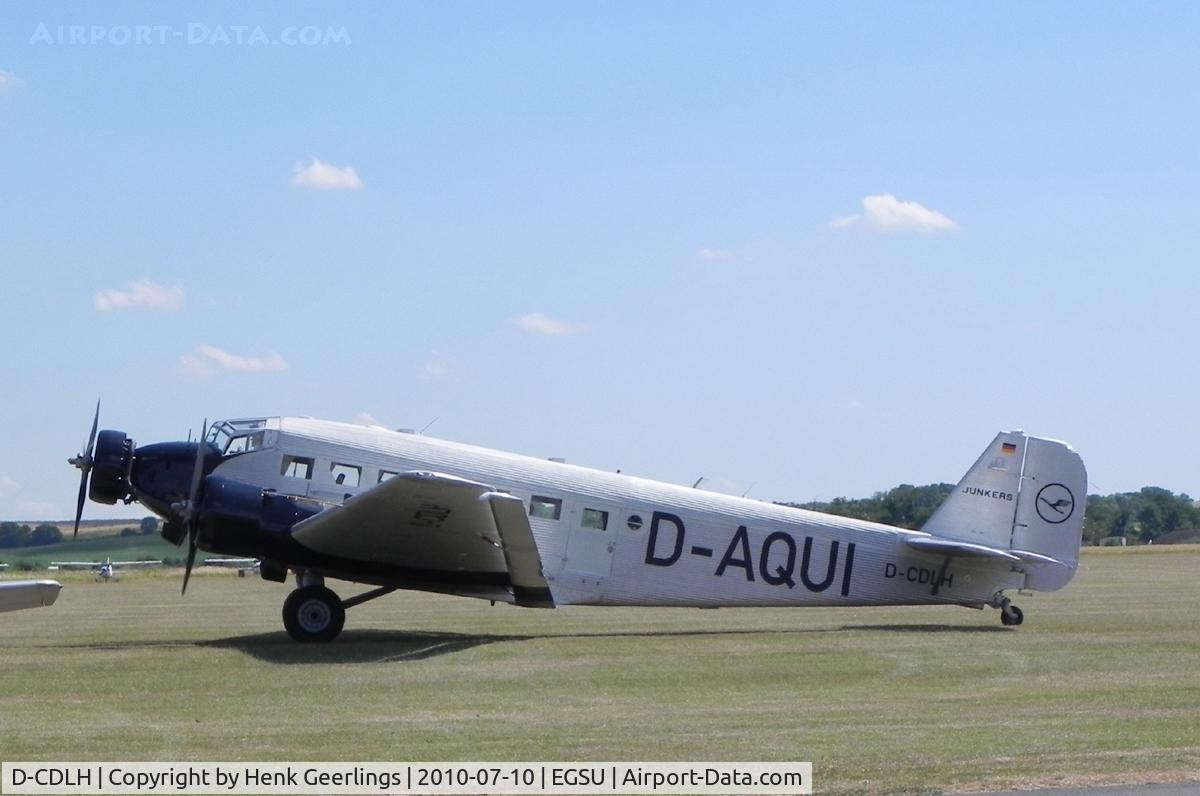 D-CDLH, 1936 Junkers Ju-52/3m C/N 130714, Flying Legends Air Show 2010 Duxford