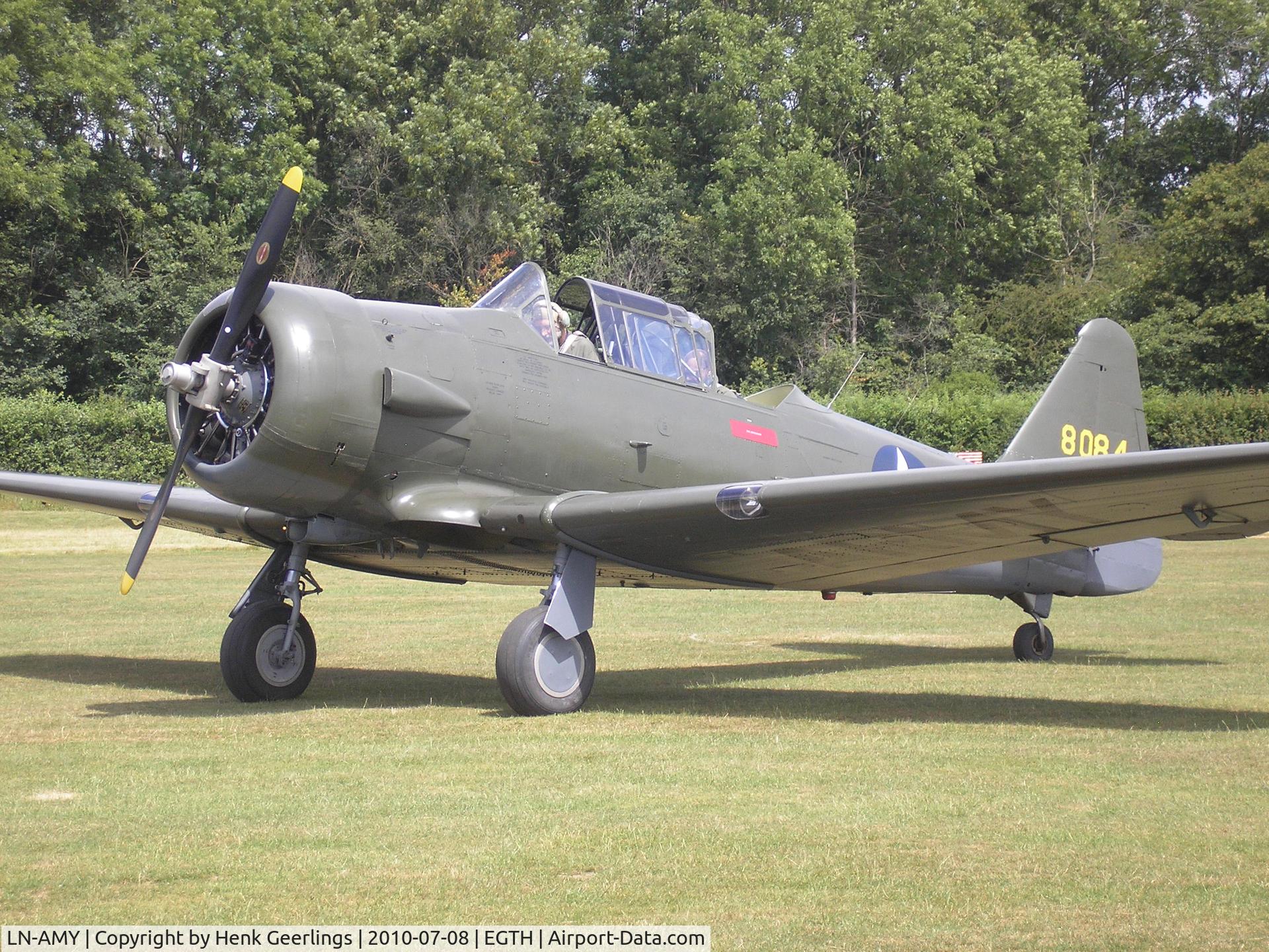 LN-AMY, North American AT-6D Harvard III C/N 88-16849 (42-85068), Old  Warden  Airport