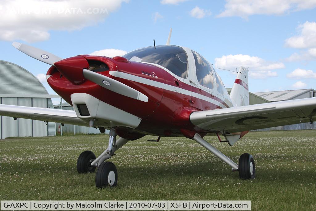 G-AXPC, 1969 Beagle B-121 Pup Series 1 (Pup 100) C/N B121-119, Beagle B121 Pup Series 1 at Fishburn Airfield in July 2010.