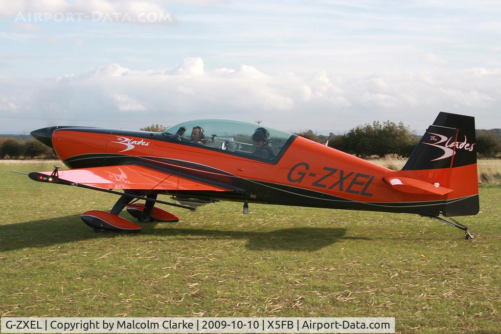 G-ZXEL, 2006 Extra EA-300L C/N 1224, Extra EA-300L at Fishburn Airfield in October 2009.
