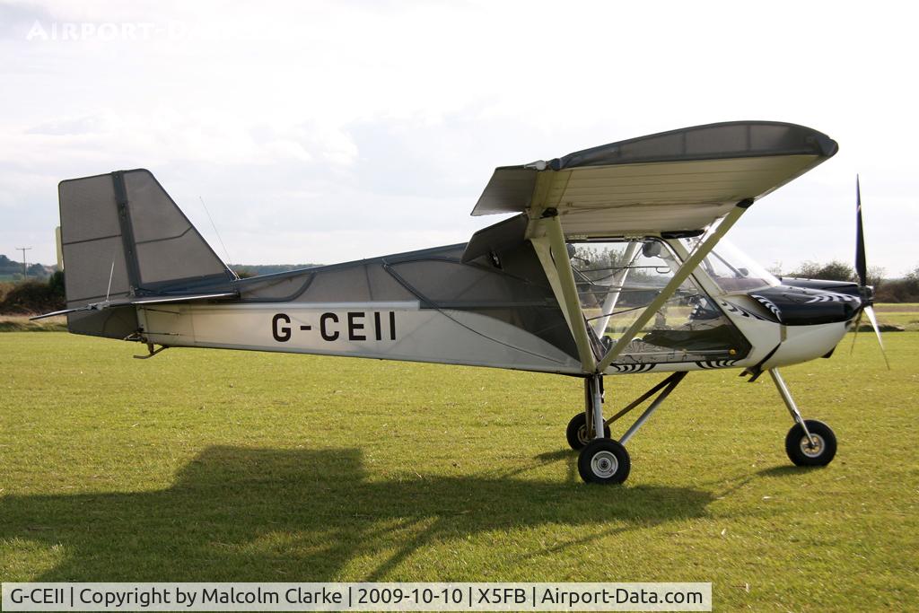 G-CEII, 2007 Medway SLA 80 Executive C/N 010107, Medway SLA-80 Executive at Fishburn Airfield in October 2009.