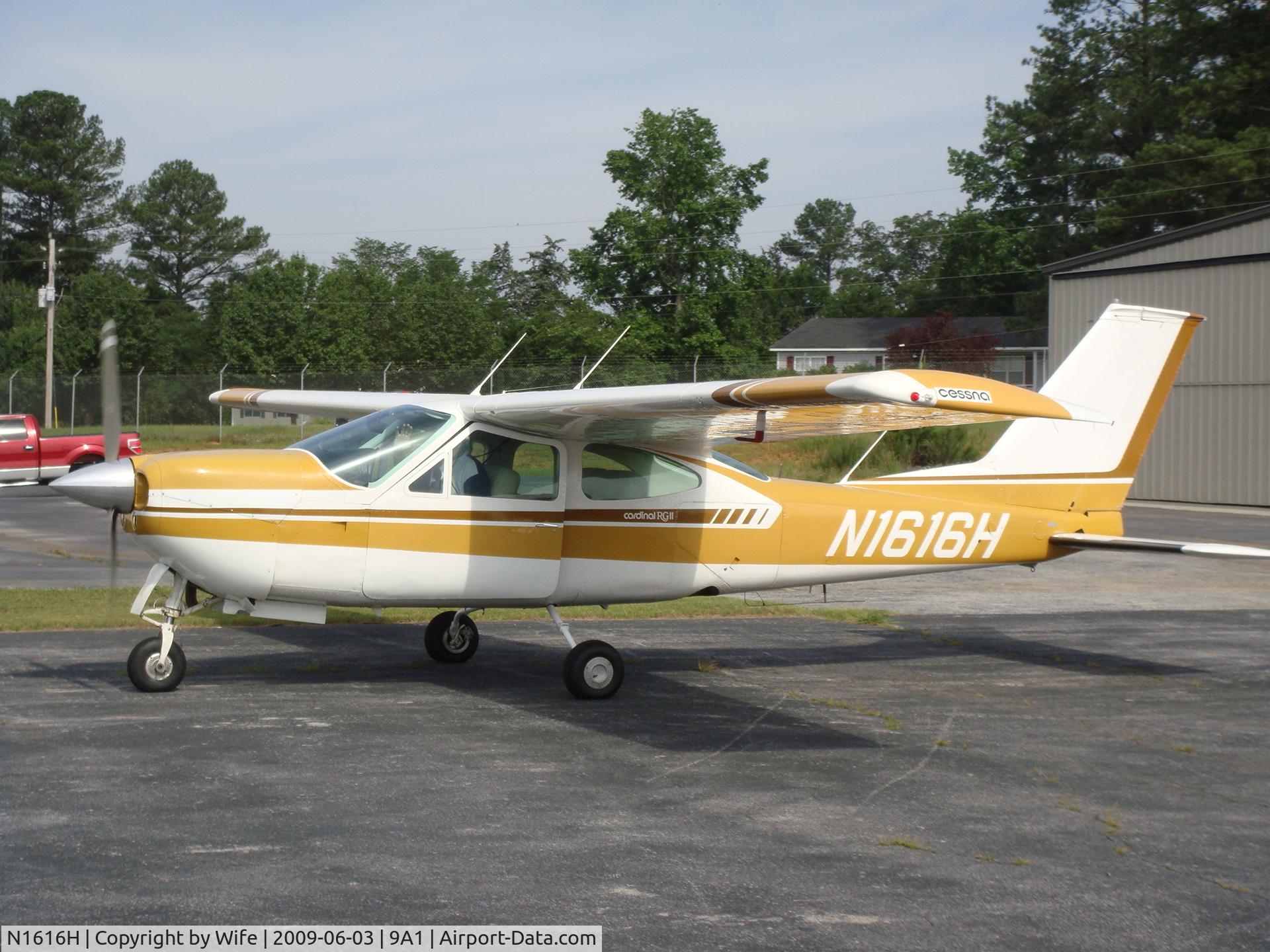 N1616H, 1975 Cessna 177RG Cardinal C/N 177RG0789, 1st flt after purchase.