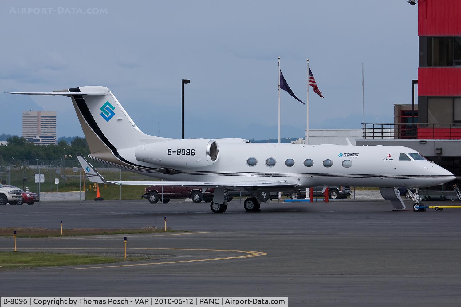 B-8096, 2009 Gulfstream Aerospace GIV-X (G450) C/N 4178, Shide Group