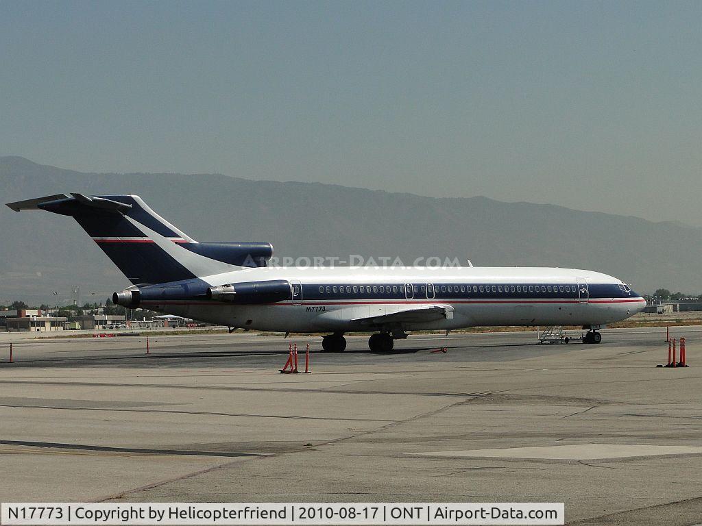 N17773, 1975 Boeing 727-227 C/N 21045, Waiting for passengers on the southside of Ontario