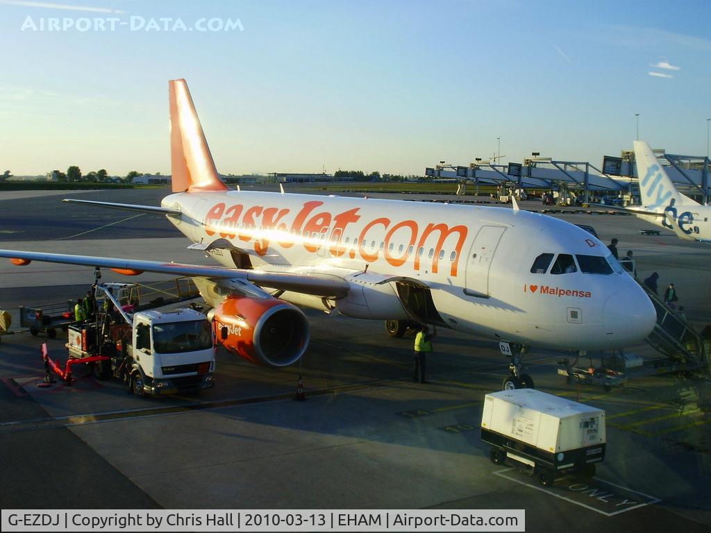 G-EZDJ, 2008 Airbus A319-111 C/N 3544, easyjet