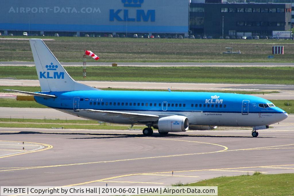 PH-BTE, 1993 Boeing 737-306 C/N 27421, KLM Royal Dutch Airlines