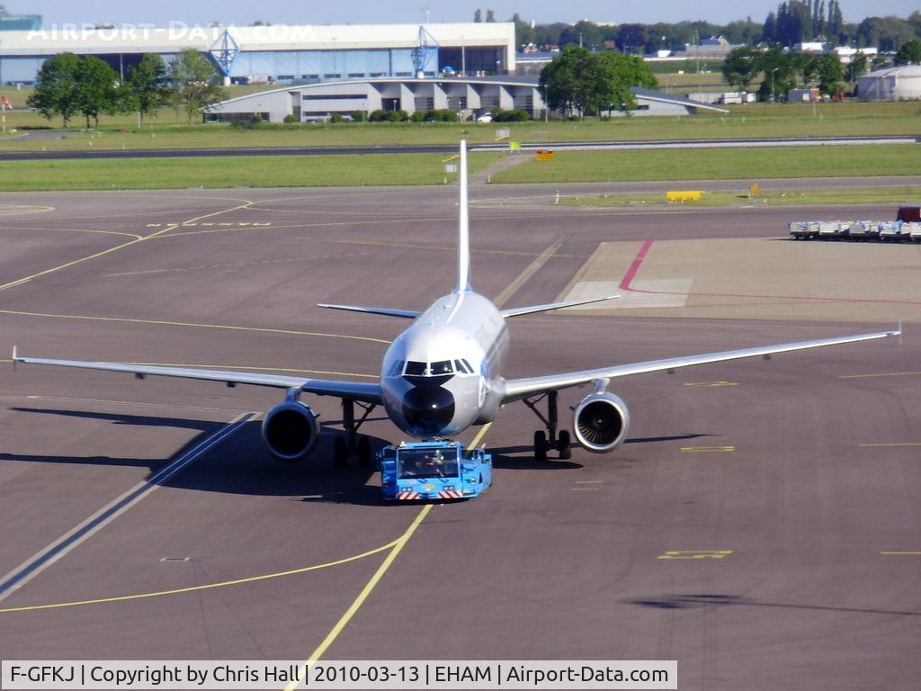 F-GFKJ, 1989 Airbus A320-211 C/N 0063, Air France retro scheme