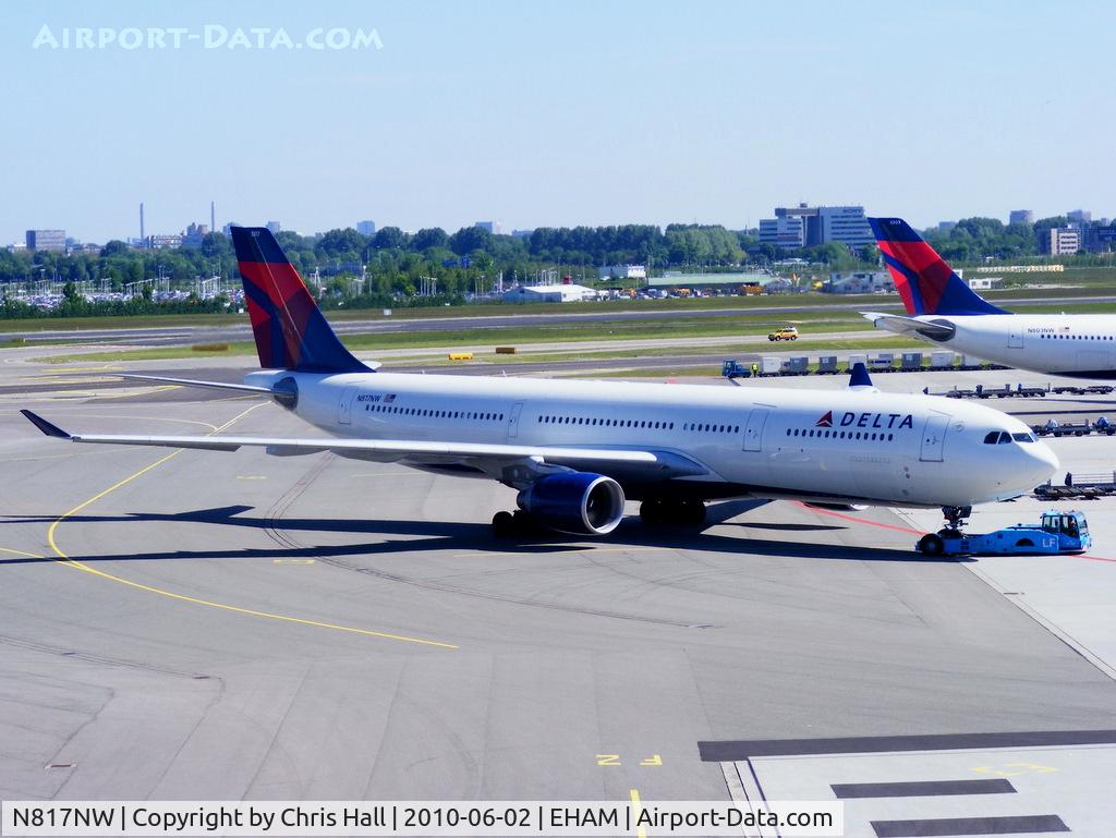 N817NW, 2007 Airbus A330-323 C/N 0843, Delta Airlines