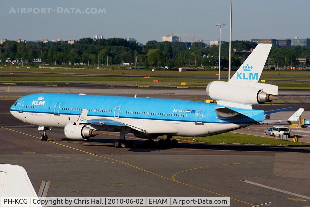 PH-KCG, 1995 McDonnell Douglas MD-11 C/N 48561, KLM Royal Dutch Airlines