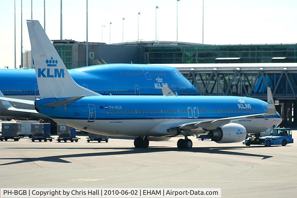 PH-BGB, 2008 Boeing 737-8K2 C/N 37594, KLM Royal Dutch Airlines
