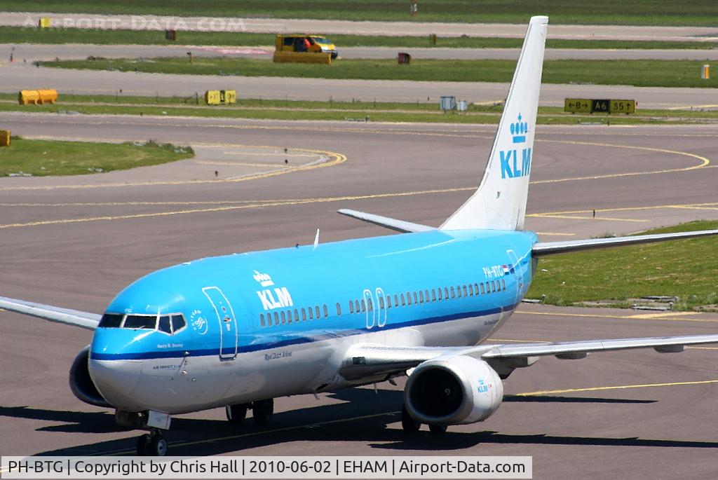 PH-BTG, 1994 Boeing 737-406 C/N 27233, KLM Royal Dutch Airlines