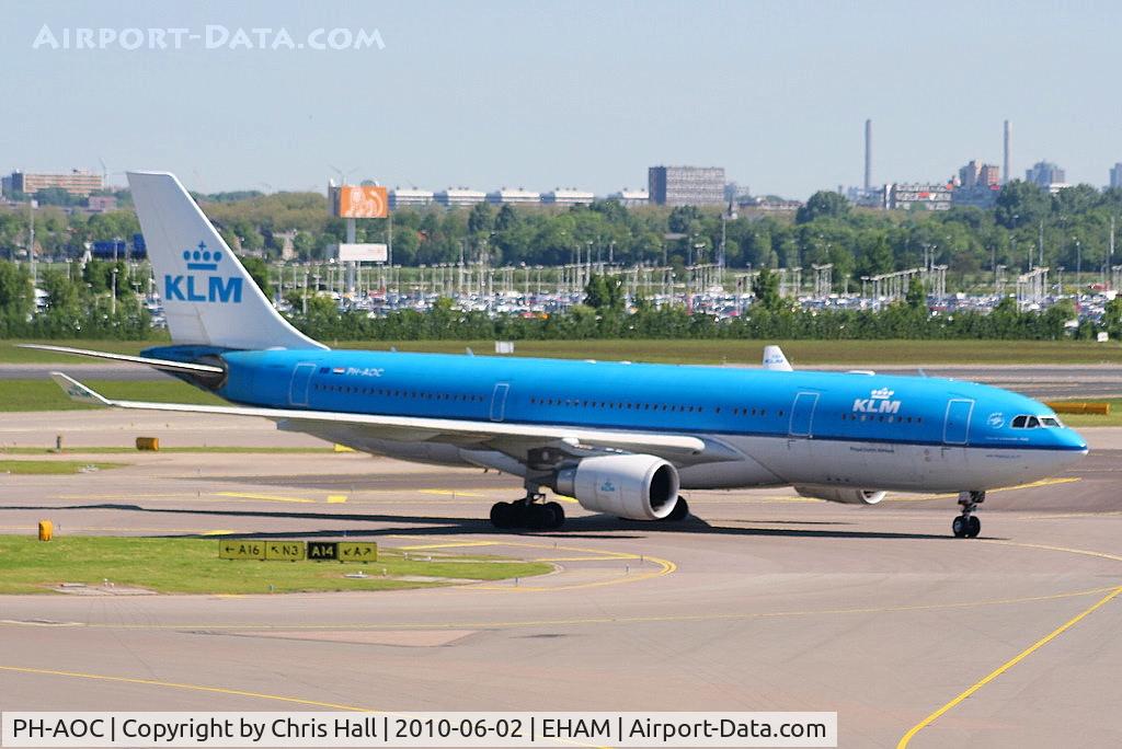 PH-AOC, 2005 Airbus A330-203 C/N 703, KLM Royal Dutch Airlines