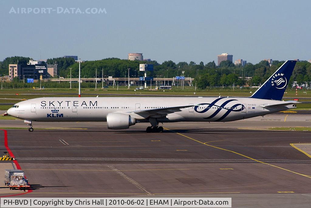 PH-BVD, 2009 Boeing 777-306/ER C/N 35979, KLM Royal Dutch Airlines in Skyteam colour scheme