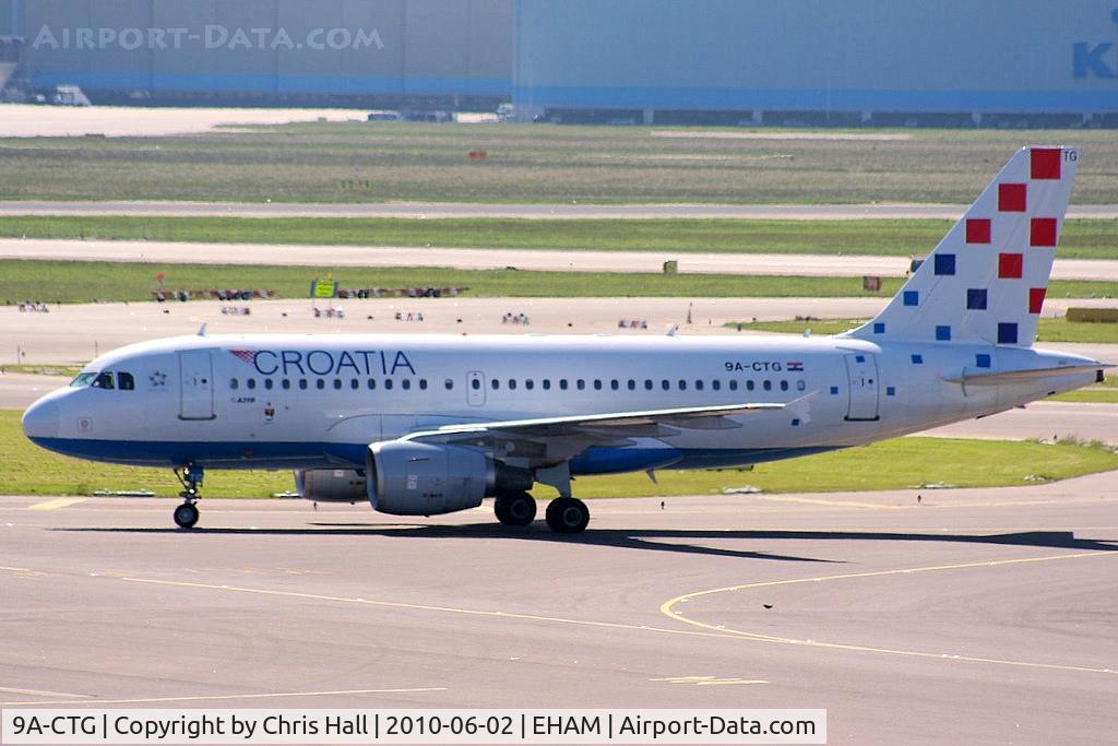 9A-CTG, 1998 Airbus A319-112 C/N 767, Croatia Airlines