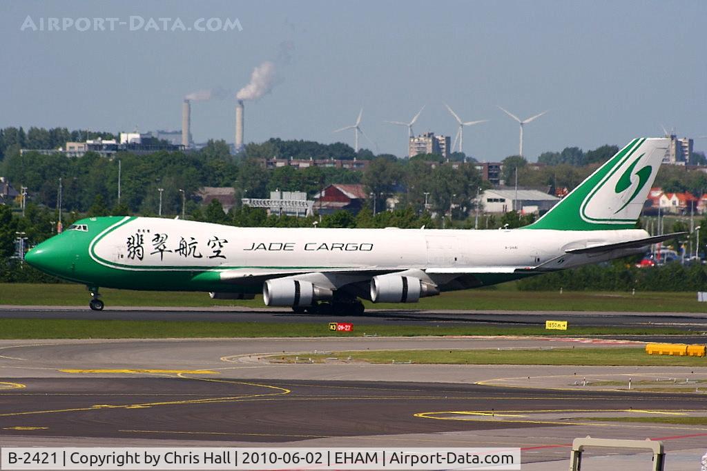 B-2421, 2007 Boeing 747-4EVF/ER/SCD C/N 35169, Jade Cargo International