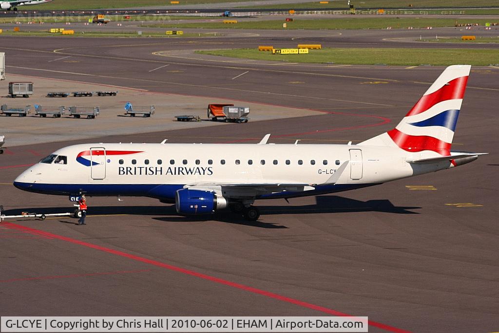 G-LCYE, 2009 Embraer ERJ-170-100STD C/N 17000296, Cityflyer Express