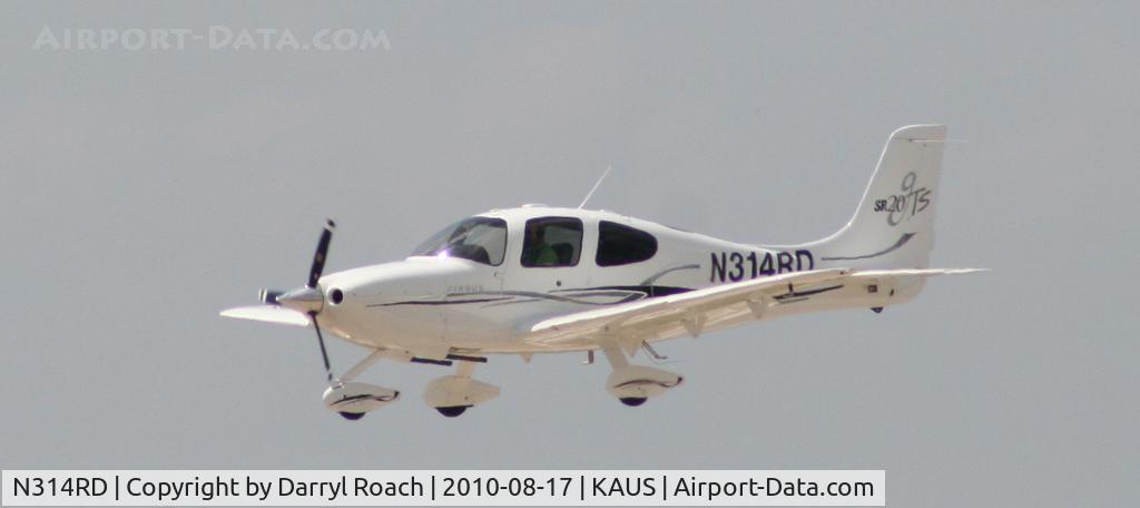 N314RD, 2006 Cirrus SR20 C/N 1648, Cirrus short final 17L.