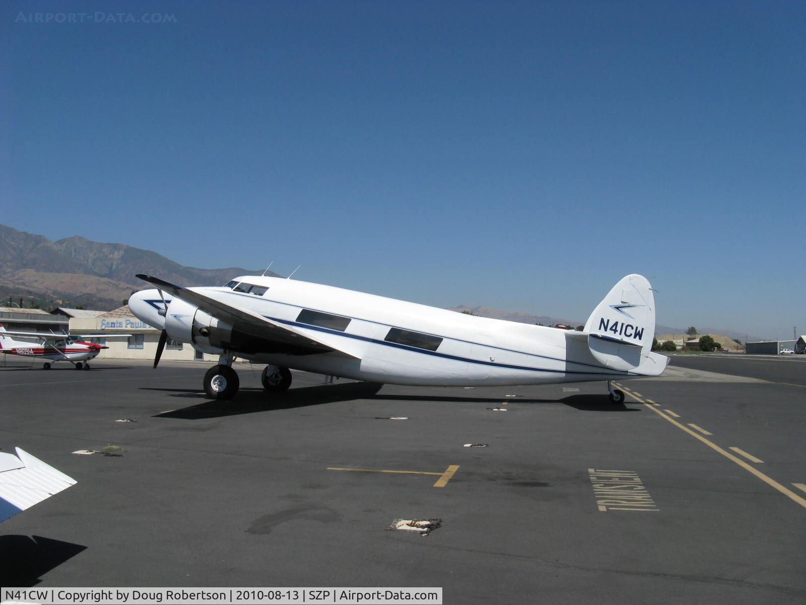 N41CW, 1954 Lockheed 18-56 Lodestar C/N 6124, 1954 Lockheed 18-56 LODESTAR modified, two Wright C9HD 1,425 Hp each upgrade, executive seating interior