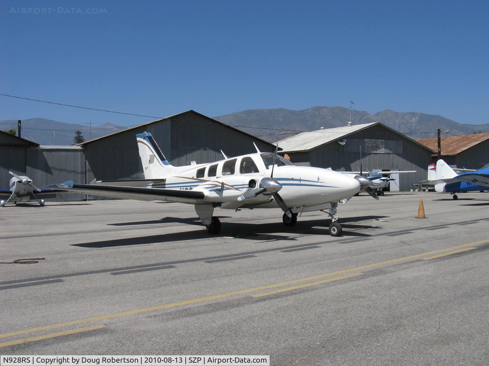 N928RS, 1978 Beech 58P Baron C/N TJ-138, 10978 Beech 58P Turbo BARON, Continental TSIO-520-LB1C 310 Hp each, pressurized