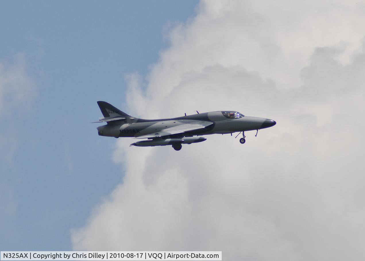 N325AX, 1959 Hawker Hunter F.58 C/N 41H-697462, Final at Cecil Field