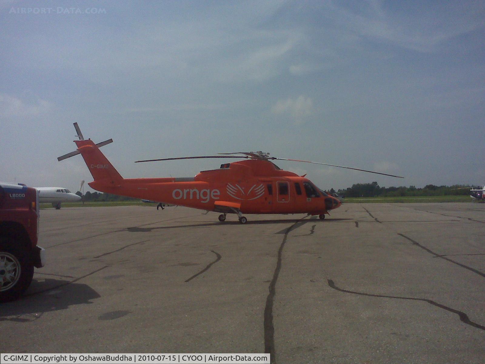C-GIMZ, 1981 Sikorsky S-76A C/N 760169, Refueling in Oshawa