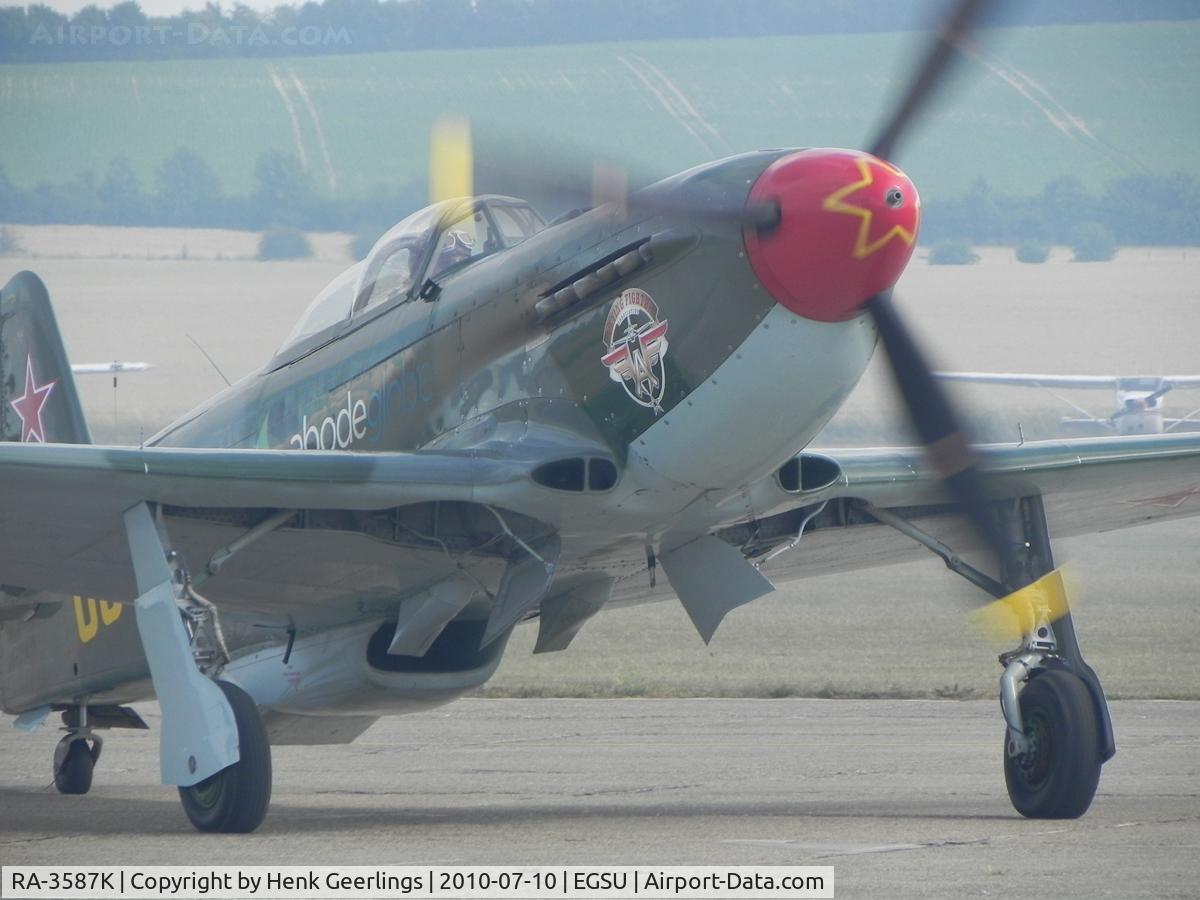 RA-3587K, Yakovlev Yak-9UM C/N 0470406, Flying Legends Air Show 2010 Duxford