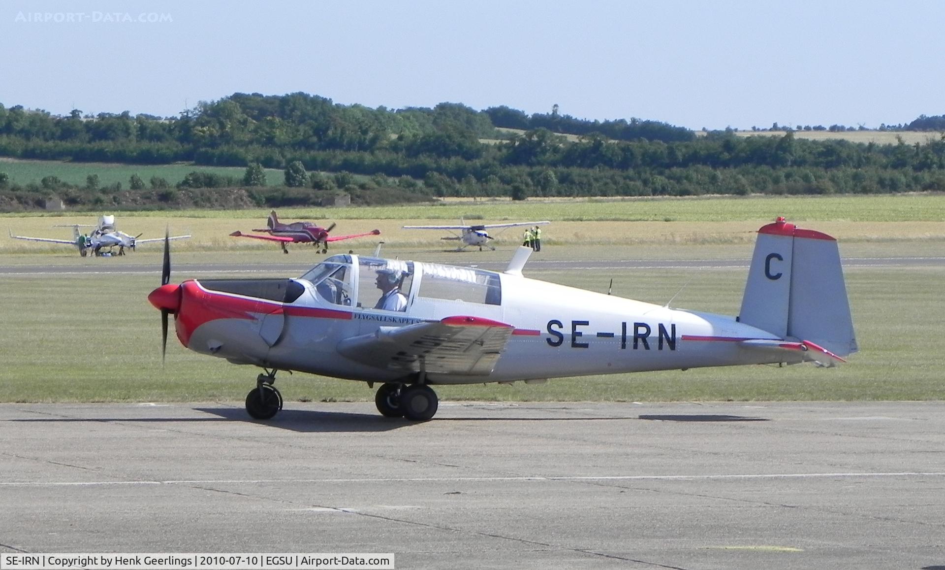 SE-IRN, Saab 91D Safir C/N 91-369, Flying Legends Air Show 2010 Duxford