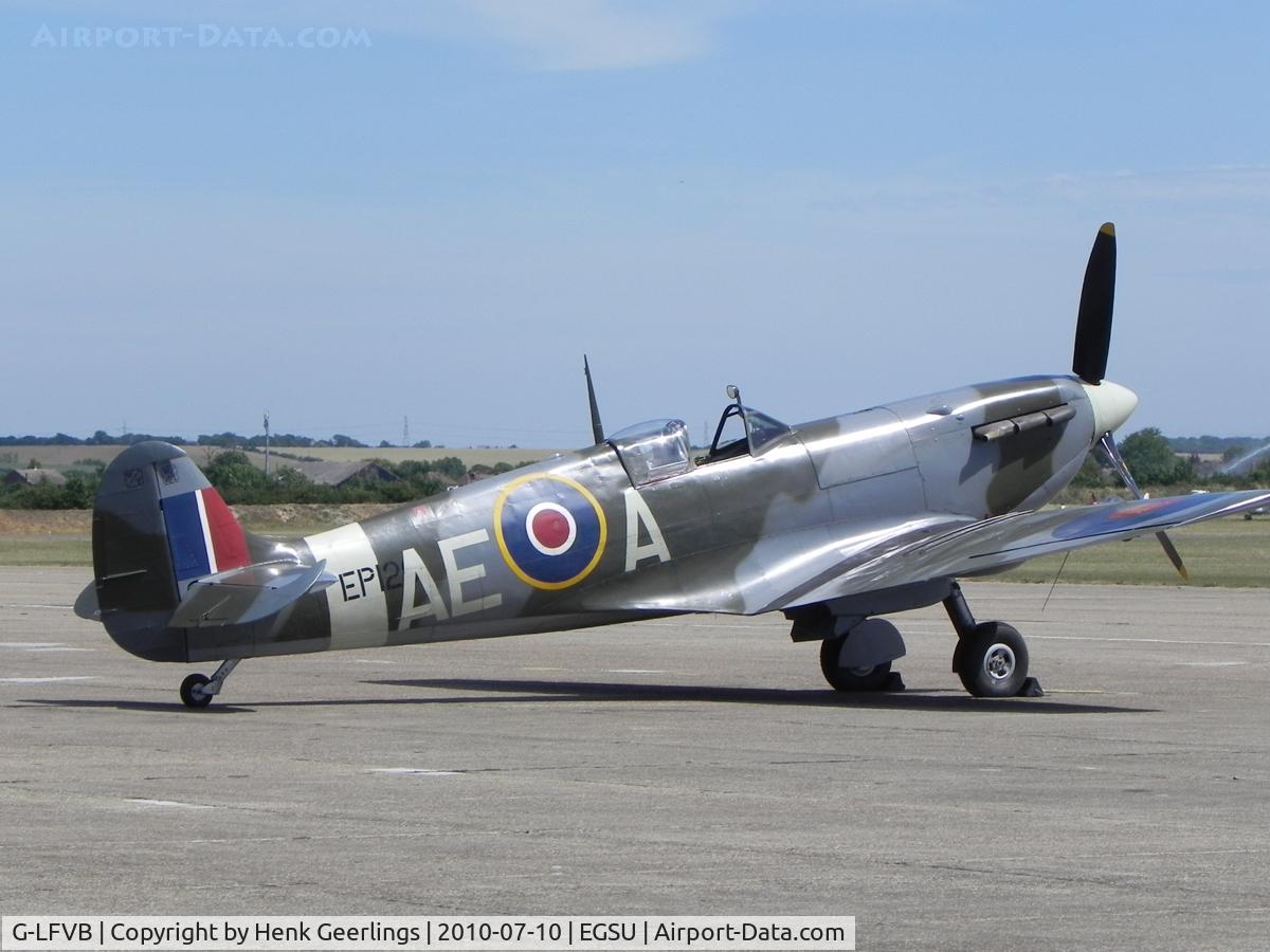 G-LFVB, 1942 Supermarine 349 Spitfire LF.Vb C/N CBAF.2403, Flying Legends Air Show 2010 Duxford