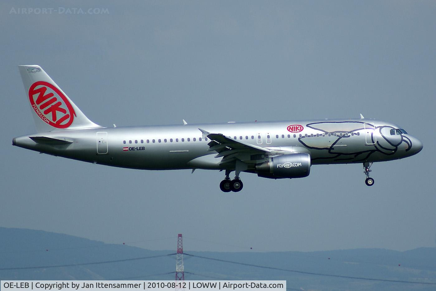 OE-LEB, 2010 Airbus A320-214 C/N 4231, Niki @ Vienna