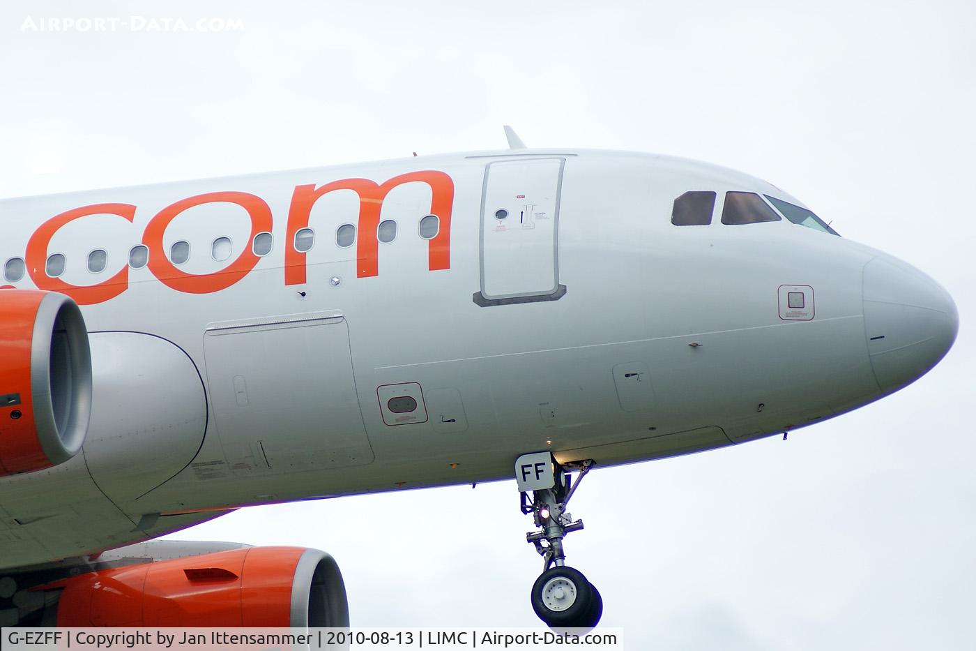 G-EZFF, 2009 Airbus A319-111 C/N 3844, Easyjet @ Malpensa