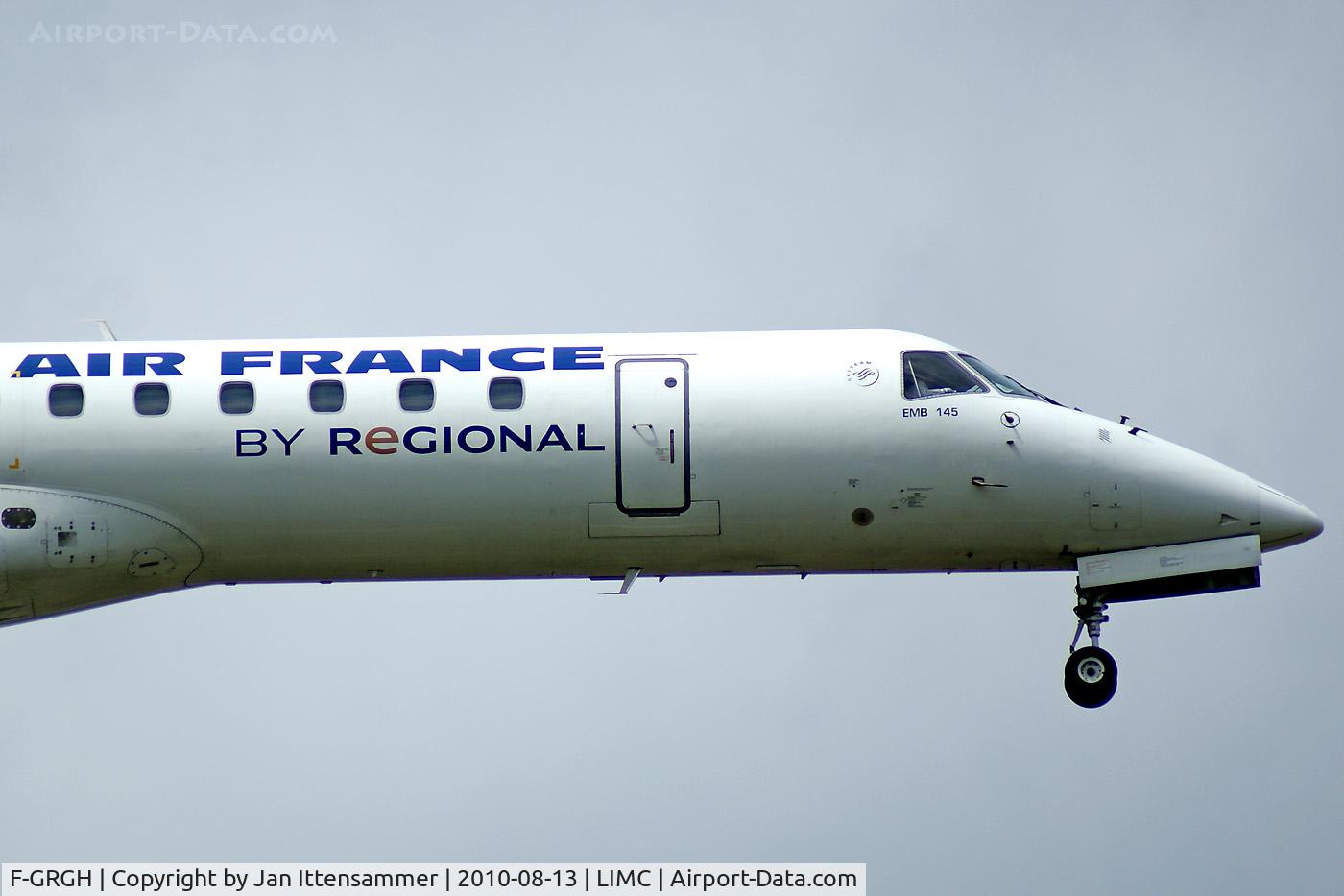 F-GRGH, 1999 Embraer EMB-145EU (ERJ-145EU) C/N 145120, Air France Regional @ Malpensa