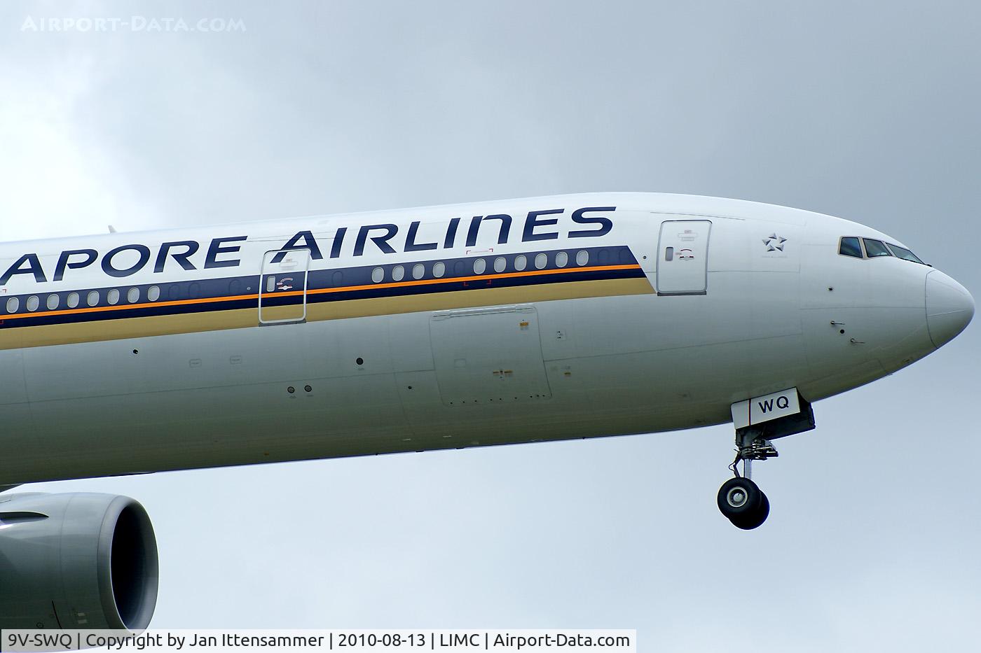 9V-SWQ, 2008 Boeing 777-312/ER C/N 34582, Singapore Airlines @ Malpensa