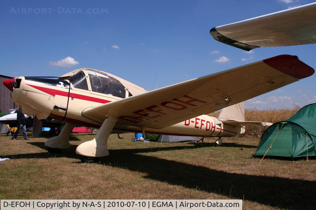 D-EFOH, Klemm Kl-35D C/N 139, Visiting for Flying Legends