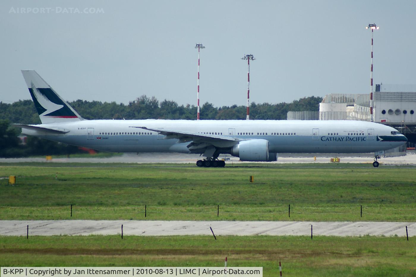 B-KPP, 2010 Boeing 777-367/ER C/N 36164, Cathay Pacific @ Malpensa