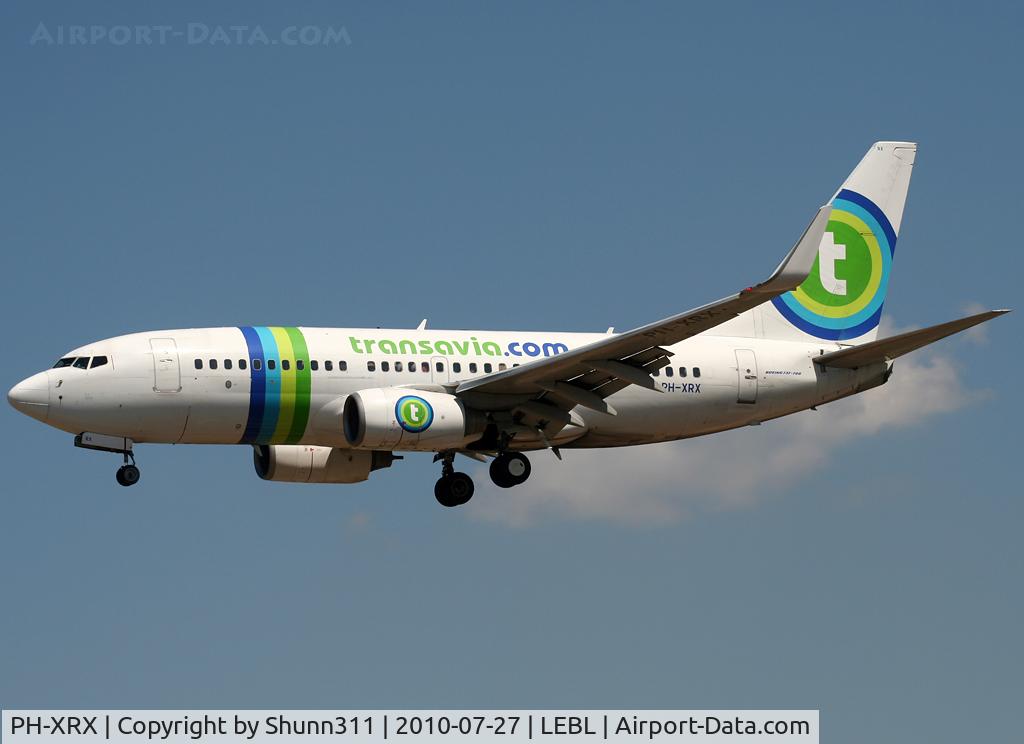PH-XRX, 2003 Boeing 737-7K2 C/N 33464, Landing rwy 25R
