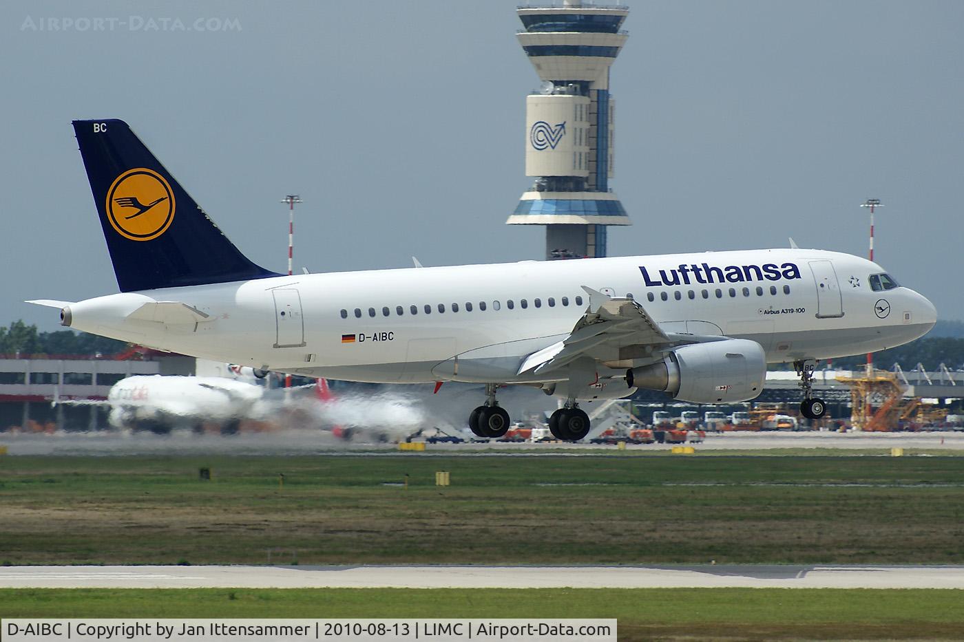 D-AIBC, 2010 Airbus A319-112 C/N 4332, Lufthansa @ Malpensa