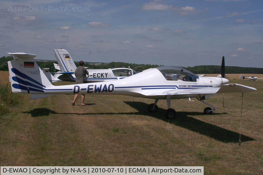 D-EWAO, HOAC DV-20 Katana C/N 20085, Visiting for Flying Legends