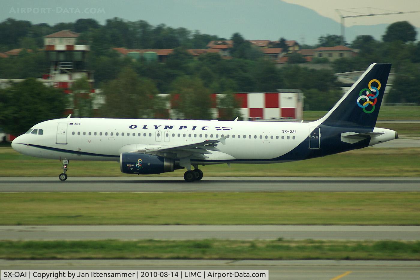SX-OAI, 2007 Airbus A320-232 C/N 3162, Olympic @ Malpensa