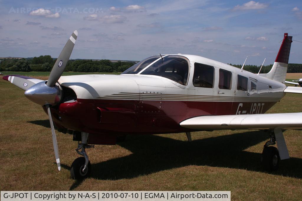 G-JPOT, 1981 Piper PA-32R-301 Saratoga SP C/N 32R-8113065, Based