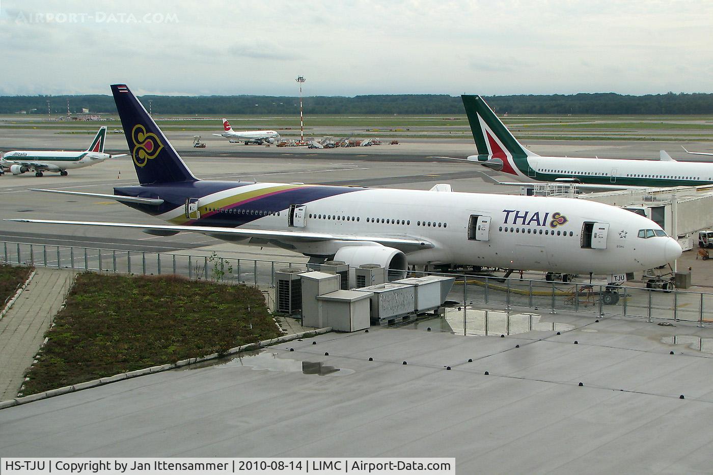 HS-TJU, 2006 Boeing 777-2D7/ER C/N 34589, Thai Airways @ Malpensa