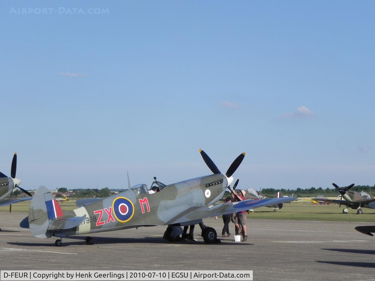D-FEUR, 1944 Supermarine 359 Spitfire HF.VIIIc C/N 6S/583793, Flying Legends Air Show 2010 Duxford Ex G-BKMI