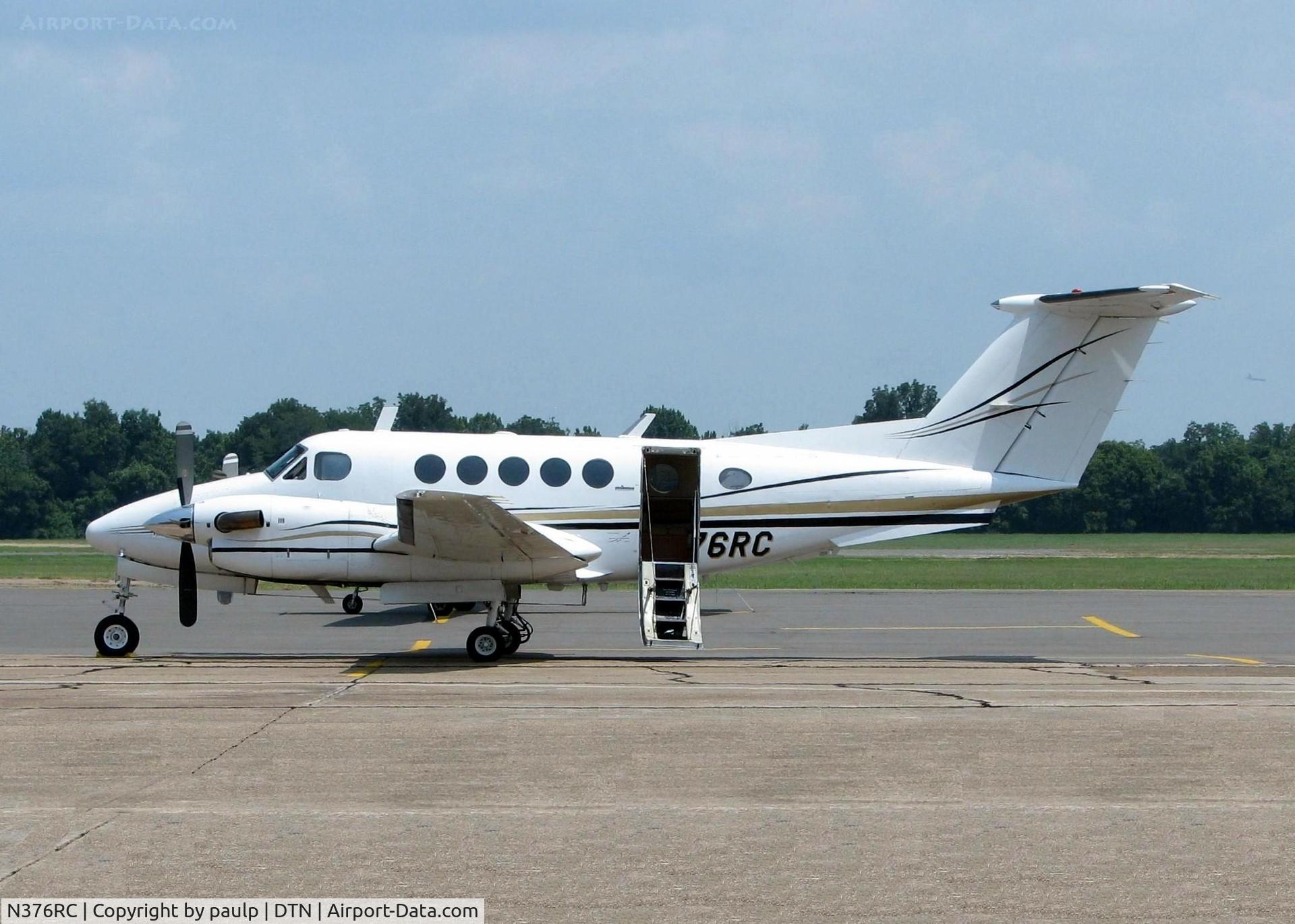 N376RC, 1978 Beech 200 Super King Air C/N BB-376, At Downtown Shreveport.